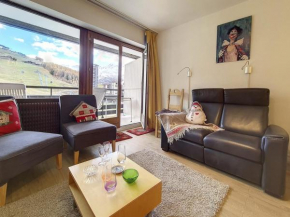 Spacieux 3P à La Croisette, Skis aux Pieds, Balcon Sud/Est, 6 Pers. - FR-1-344-298